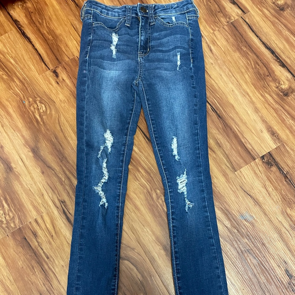 So size 0 jeggings